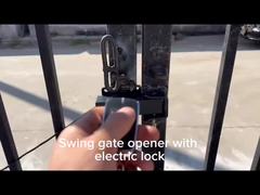 electric lock for swing arm gate opener